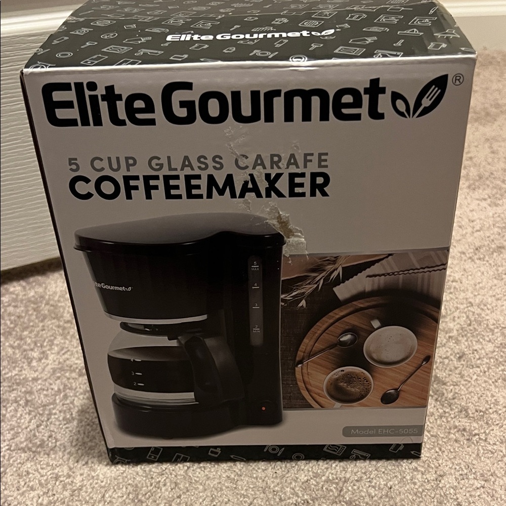 Elite Gourmet 5-Cup Coffeemaker